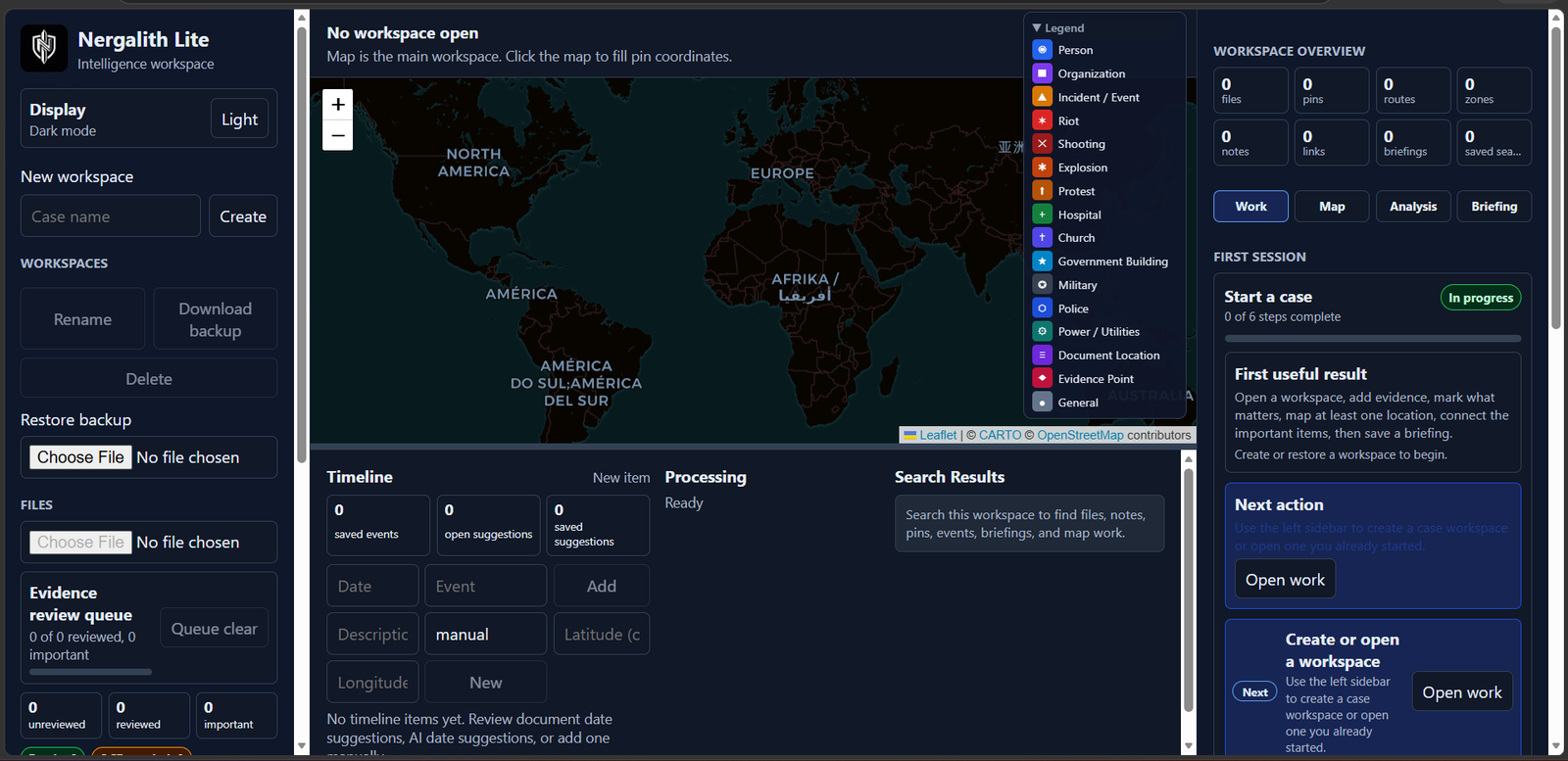 Nergalith Lite screenshot